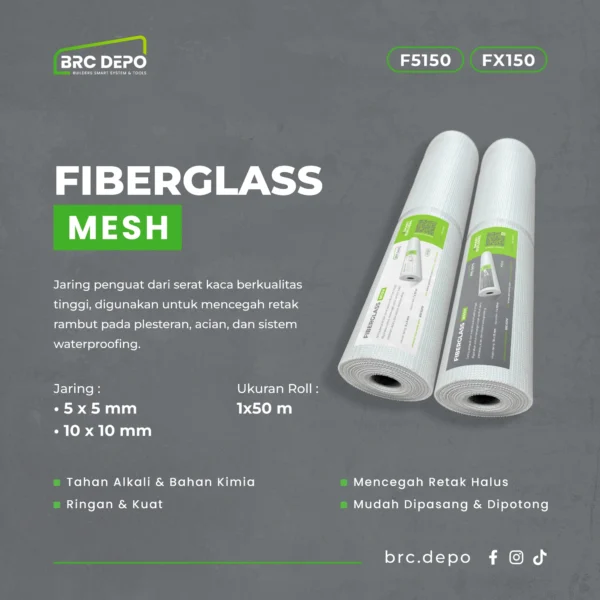 fiberglass shopee (1) Fiberglass Mesh 5mm x 5mm