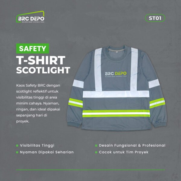 Safety T-Shirt Scotlight - BRC Depo