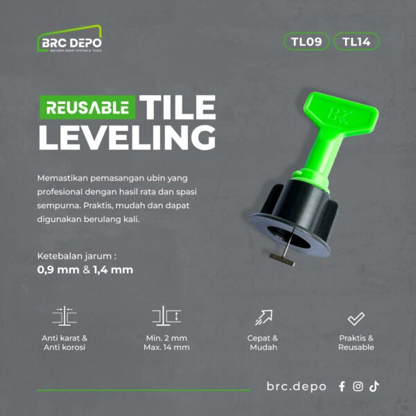 Tile Leveling 1,4 mm
