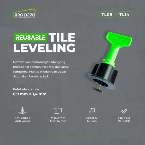 Tile Leveling 1,4 mm