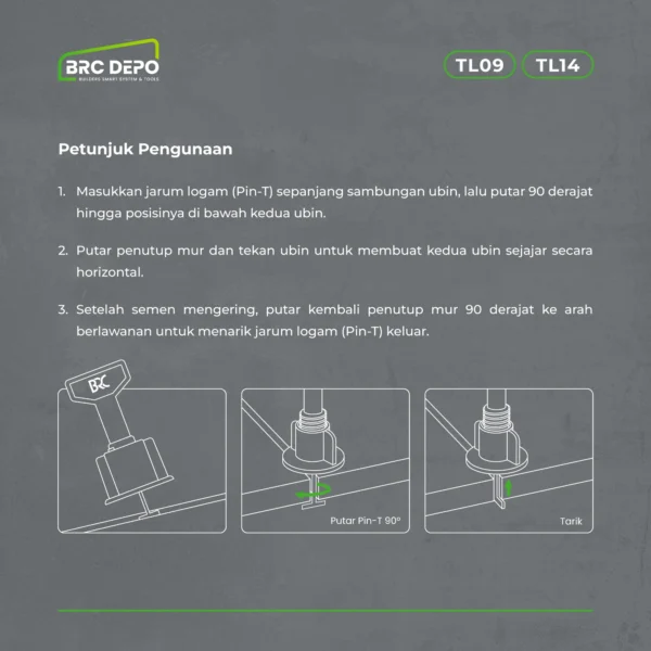Tile Leveling 1,4 mm