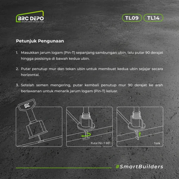 Tile Leveling 1,4 mm