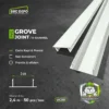 Tali Air Dinding / Groove Line / U-Channel PVC (3 cm)