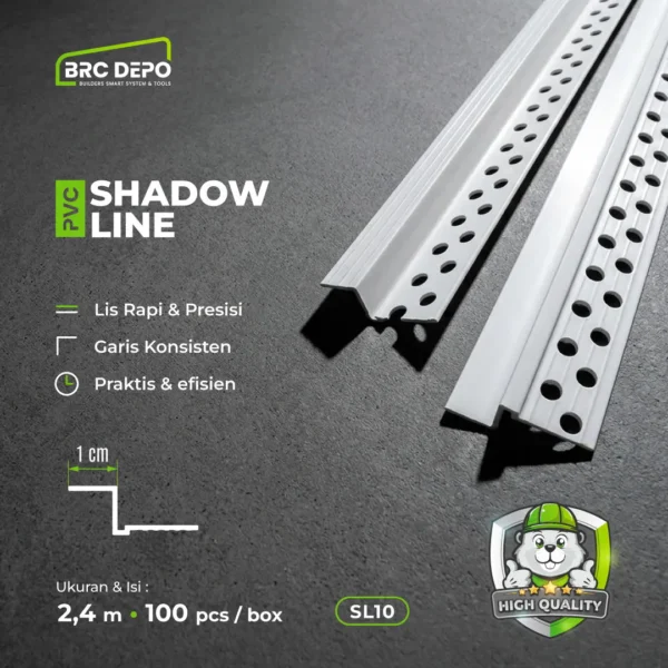 Shadow Line / Tali Air Plafon PVC (1 cm)
