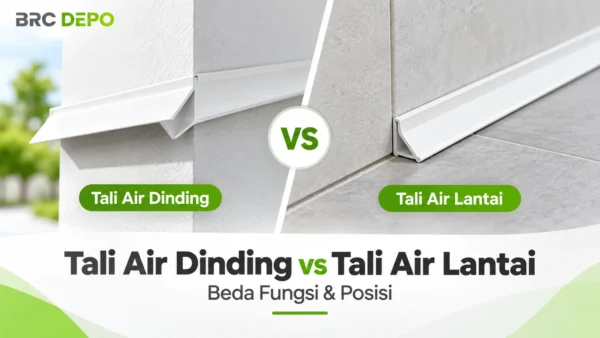 Tali Air Dinding vs Tali Air Lantai